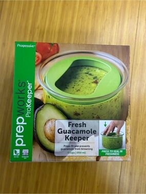 Progressive PKS-33 Fresh Guacamole Keeper Prep Works ProKeeper+Air Tight Lid